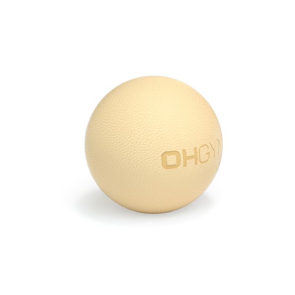 Ozim TPE massage ball single acupressure yoga ball, stone, 1 pc