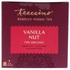 Teeccino Vanilla Nut Herbal Coffee Tea Bags, 10 ct