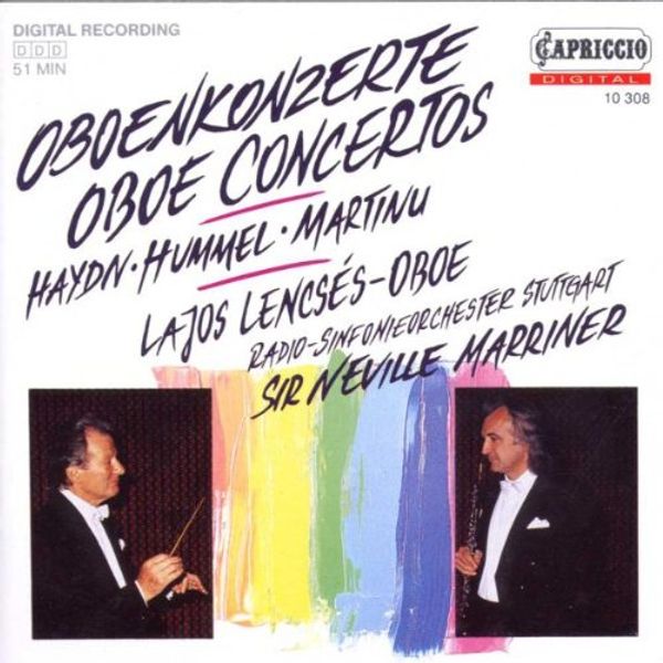 Concerto Oboe/Intro Theme & Variations Oboe