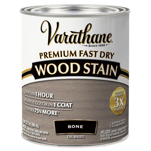 Varathane Premium Fast Dry Wood Stain, Quart, Bone