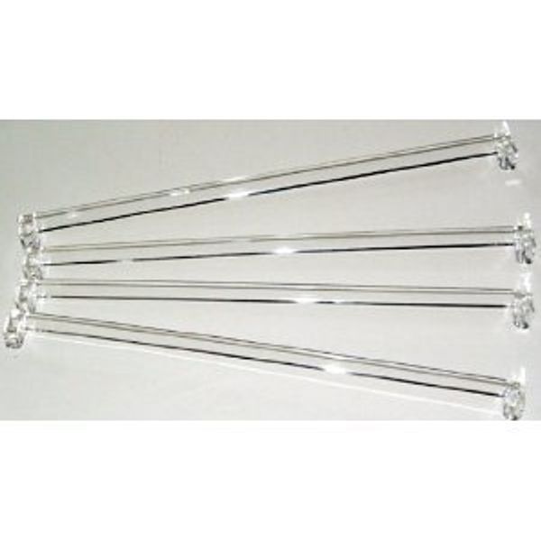 New Clear Mah Jong Pushers for American/Western Mah Jong/Jongg, Set of 4