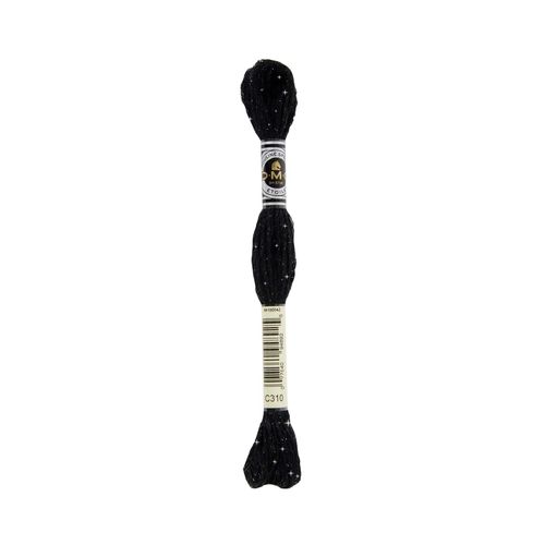 DMC CORPORATION DMC 6-Strand Etoile Floss 8.7yd-Black Embroidery Accessory