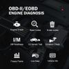 Engine Code Reader OBD2 Scanner Read/Clear Codes Turn Off MIL Diagnostic Tool 