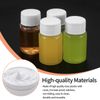 52 Pcs Pill Bottles, 20ml Empty Plastic Reusable Bottles with Lids, Medicine Tablet Capsule Storage Holder Dispenser Bottles, Clear Portable Travel Bottles Containers for Liquids Shampoo Lotion