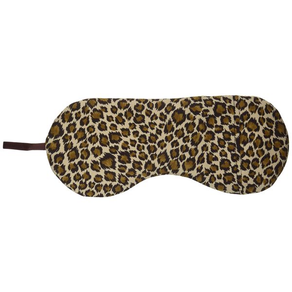 Aroma Hot & Ice Eye Pillow, Rose Scent, Leopard Print