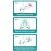 Lung Exerciser & Mucus Removal Device, Respiratory Muscle Trainer