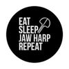 Eat Sleep Jaw Harp Repeat Player PopSockets Standard PopGrip