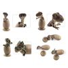 Crop Dinosaur Figures - Powerful Size Dinosaur Model (Set of 3 Hatching)