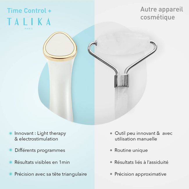 Talika Time Control equipamento para alisar e reduzir rugas para o contorno  dos olhos