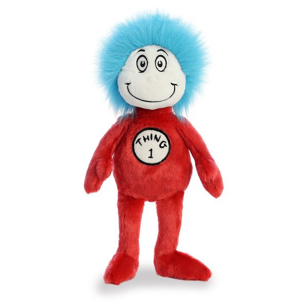 Aurora® Whimsical Dr. Seuss™ Thing 1 Stuffed Animal - Magical Storytelling - Literary Inspiration - Red 12 Inches