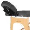 Saloniture Professional Portable Folding Massage Table with Carrying Case - Dark Gray