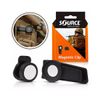 Source Tactical Gear Universal Magnetic Tube Holder Clip (Black)