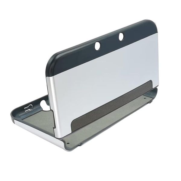WELURE Silver Protector Case Cover with Hard Shell for Nintendo 3DS LL XL