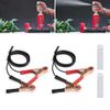Universal Fuel Injector Flush Cleaner Adapter DIY Kit Car Cleaning Tool & Nozzle