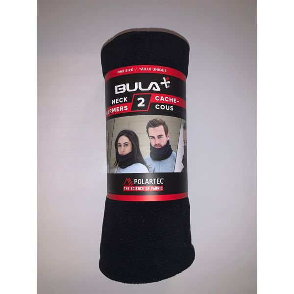 Bula Neck Warmer - Pack of 2 BlackQ