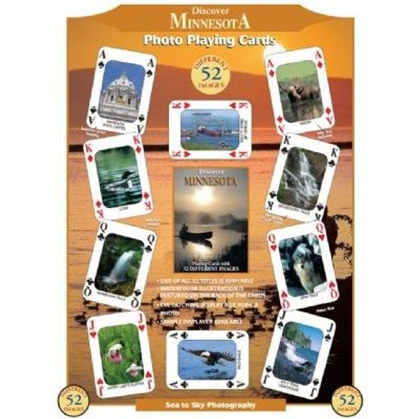 SEA and SKY Discover Minnesota Playing Cards