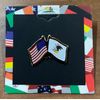Illinois-US Double Lapel Pin Enamel Lapel Pin