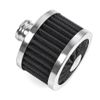 2PCS Black 1" Extra Flow Breather 1" Push In Vent Filter for Valve Cover