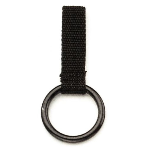POLICE NYLON WEB NIGHT STICK BATON RING HOLDER FOR DUTY BELT SLIDE-ON STYLE