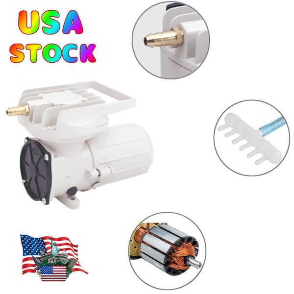 Air Pump Electromagnetic DC12V 160 L/M 120W Pet Supplier Aquarium Fish Tank Pond