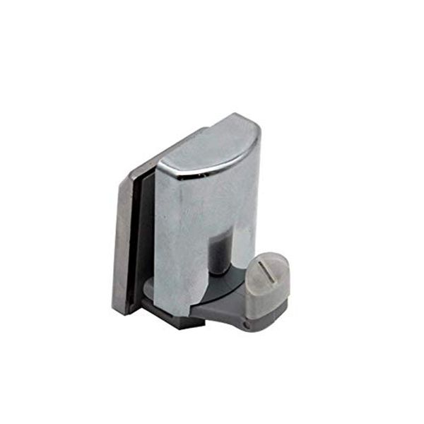 Shower Door Slider | Lower | Spring Loaded Single Hook | ROLL034