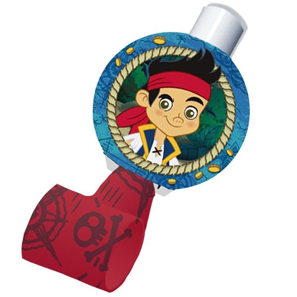 Jake And The Never Land Pirates Party Blowers (8-pack) - Party Supplies