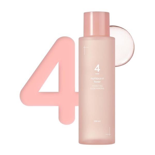Numbuzin #4 Pitatto Makeup Boosting Toner / 200ml | Lotion, 7 Layers of Moisture Barrier, Skin Care, Luster, Makeup, Moisturizing, Korean Cosmetics