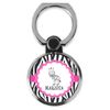 YouCustomizeIt Personalized Zebra Cell Phone Ring Stand & Holder