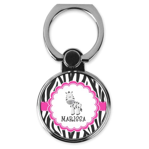 YouCustomizeIt Personalized Zebra Cell Phone Ring Stand & Holder