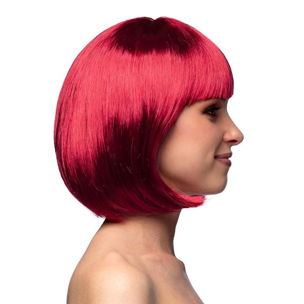 Boland Cabaret Straight Bob Wig taglia unica ruby red
