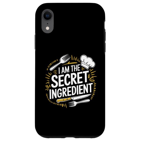 iPhone XR I Am The Secret Ingredient, Culinary Cook Kitchen Chef Case