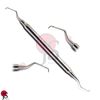 Periodontal Instruments Gracey Curettes Subgingival Calculus Removal Probe 10PCS