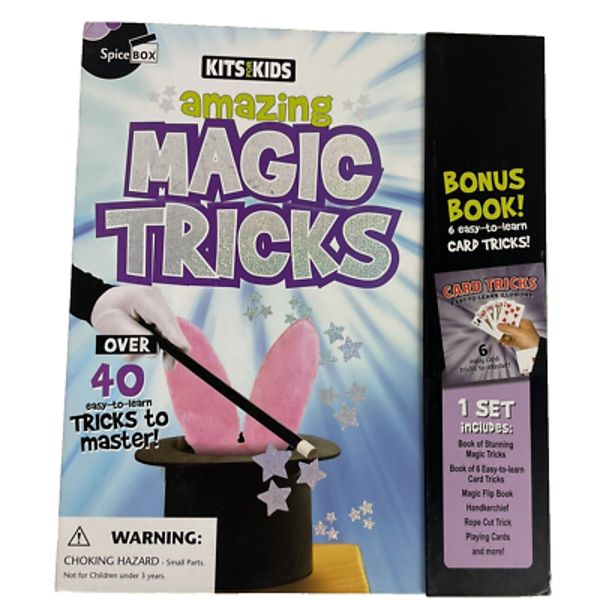 SpiceBox Kits For Kids Amazing Magic Tricks 40 Tricks Ages 8 And Up