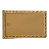 VARILIGHT Georgian Brass Classic Double Blank Plate XGDB