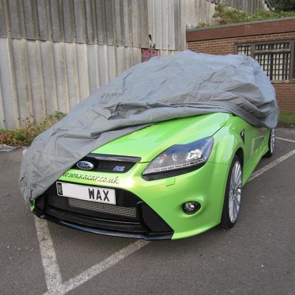 Grey Small Breathable Full Car Cover For Mazda MX5