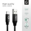CELLONIC USB Tablet Charger Replacement for Blackview Tab 8, Tab 9 2m Fast Charging 3A USB C Type C Data Cable Adapter - Black