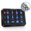 Universal 12 Gang Switch Panel, On-Off LED Car Switch Panel Circuit Control Box