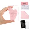 Gua Sha Massage Tool,Guasha Tool for Face,Facial and Body Massager,Natural Stones Rose Quartz,Scraping and SPA Acupuncture Therapy to Lift,Decrease Puffiness and Tighten