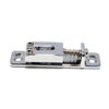 Chrome single string guitar bridge for 3,4,5,6,7 or 8 string guitar, cigar box or banjo