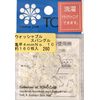 TOHO Washable Spangle, Tortoise Shell Approx. 0.2 inches (4 mm), No.10, White, Approx. 160 Sheets