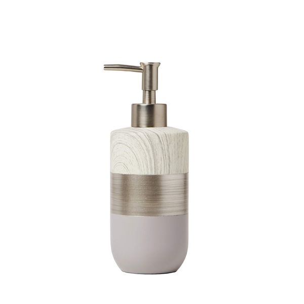 by Saturday Knight Ltd. Liselotte Soap Dispenser, Silver