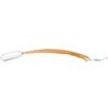 Lotion Applicator for Your Back, Legs, Feet - Sunscreen Applicator - Long Curved Easy Reach Wooden Handle Body Brush for Suntan, Sunless Self-Tanning, Skin Cream, Acne, Body Wash - Elderly Aid