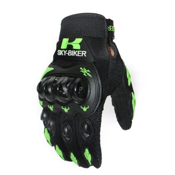 Cycling Goods Motorcycle Gloves All Seasons Riding Rider Equipment Fall Protection Cross Country Men's, L, 3