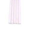 CGjiogujio 10pcs 4mm x 9.84" ABS Styrene Plastic Square Bar Rods