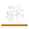 CHRYSLER OEM 97-08 Dakota Front Door Lock Hardware-Lower Hinge Nut 6035926AA