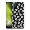 Head Case Designs Black Background Skulls Patterns Hard Back Case Compatible With Huawei Honor 30S 5G