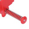KIMISS 2PCS Bricklayer's Tool Kit: Brick Liner Runner & Wire Drawer, Masonry Leveling & Measuring Engineering Tools for Seamless Bricklaying (Red)