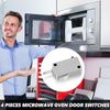Microwave Oven Door Switch Replacement KW3A NO NC Switch 4 Pack