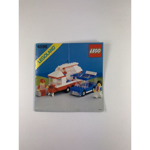 Vintage LEGO 6590 Legoland Manual Only