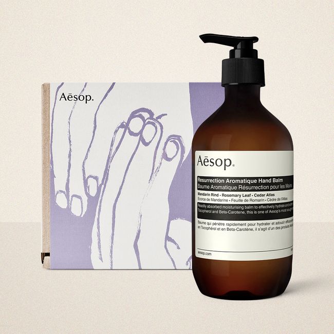 [Aesop Official] Resurrection Aromatic Hand Balm (Hand Cream) 500mL (+ limited gift packaging)